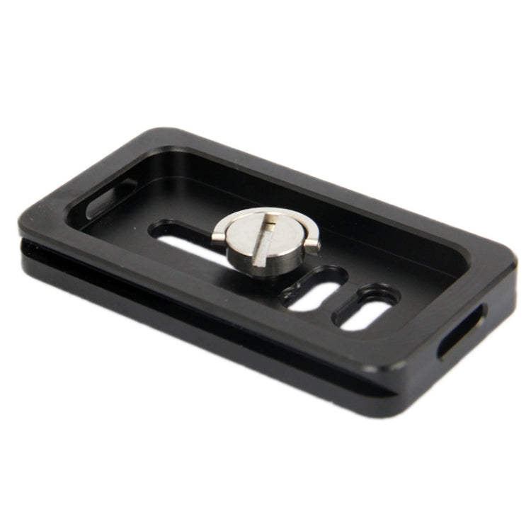 Aluminum Quick Release Plate for Tripod DP70(Black)