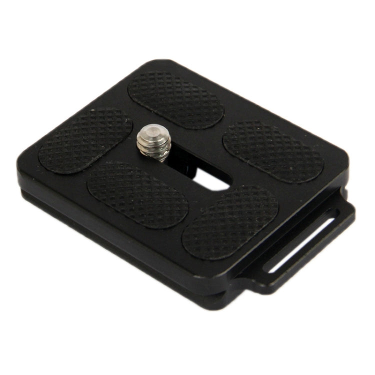 Aluminum Quick Release Plate for Tripod PU50(Black)