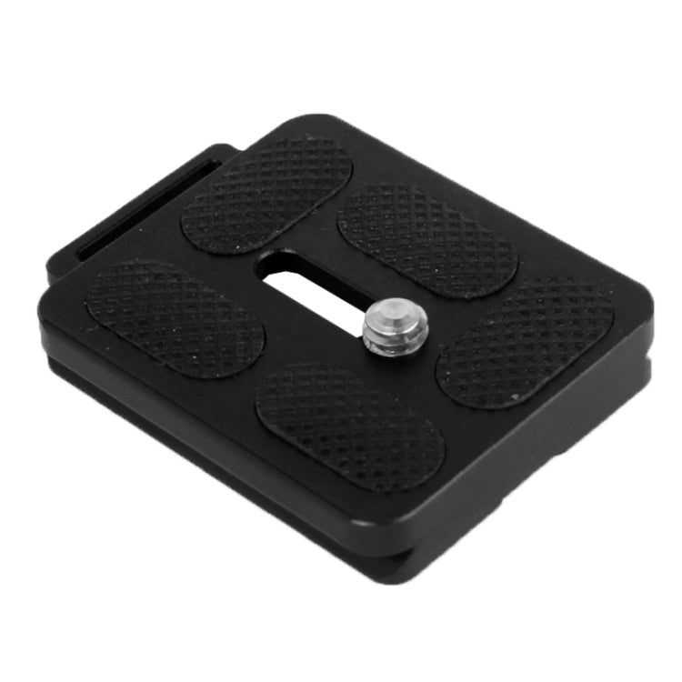 Aluminum Quick Release Plate for Tripod PU50(Black)