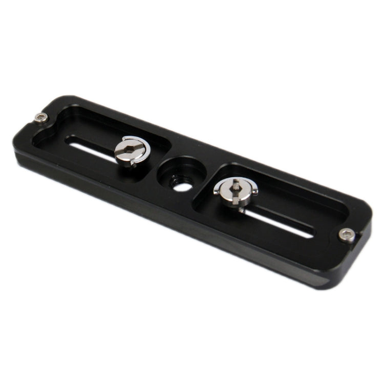 Aluminum Quick Release Plate for Tripod PU140(Black)