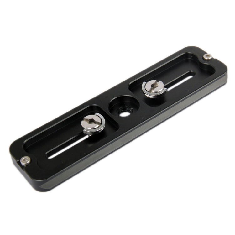 Aluminum Quick Release Plate for Tripod PU140(Black)