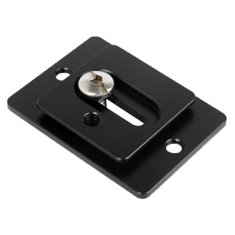 Aluminum Quick Release Plate for Tripod P67U(Black)