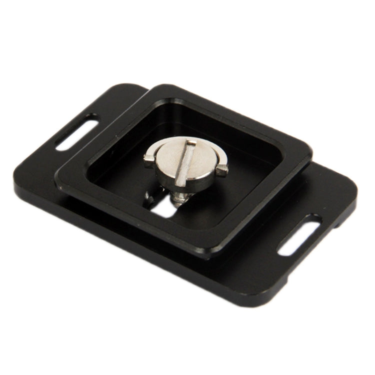 Aluminum Quick Release Plate for Tripod DP60(Black)