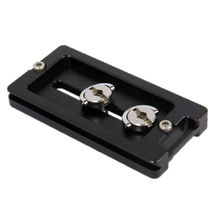 Aluminum Quick Release Plate for Tripod PL-80(Black)