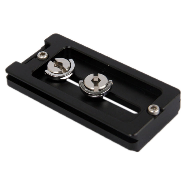 Aluminum Quick Release Plate for Tripod PL-80(Black)