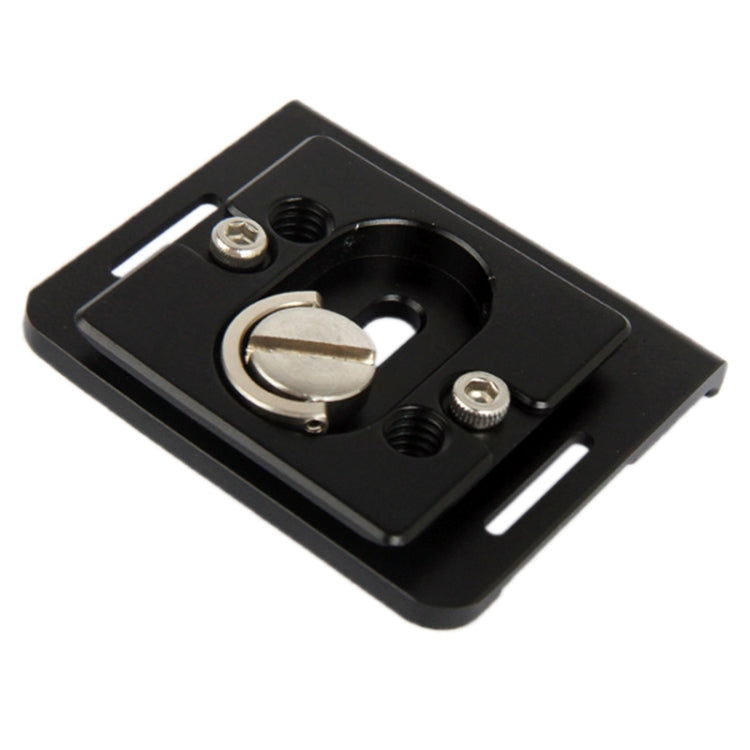 Aluminum Quick Release Plate for Tripod DPG 50U(Black)