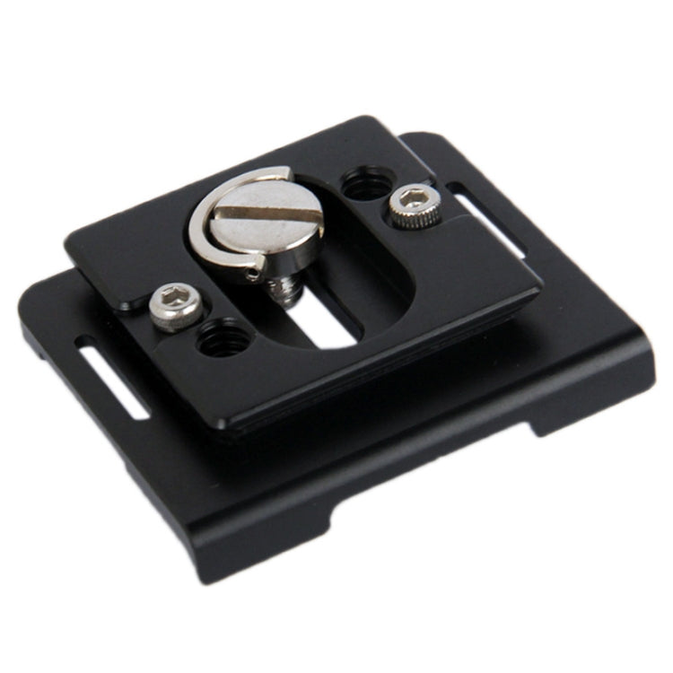 Aluminum Quick Release Plate for Tripod DPG 50U(Black)