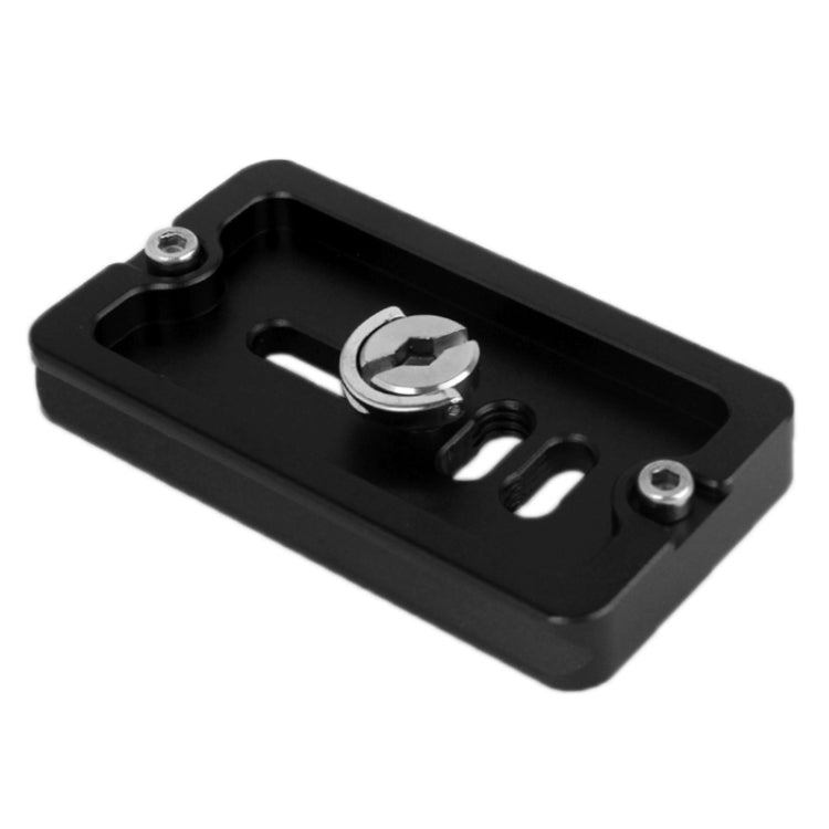 Aluminum Quick Release Plate for Tripod PU70(Black)