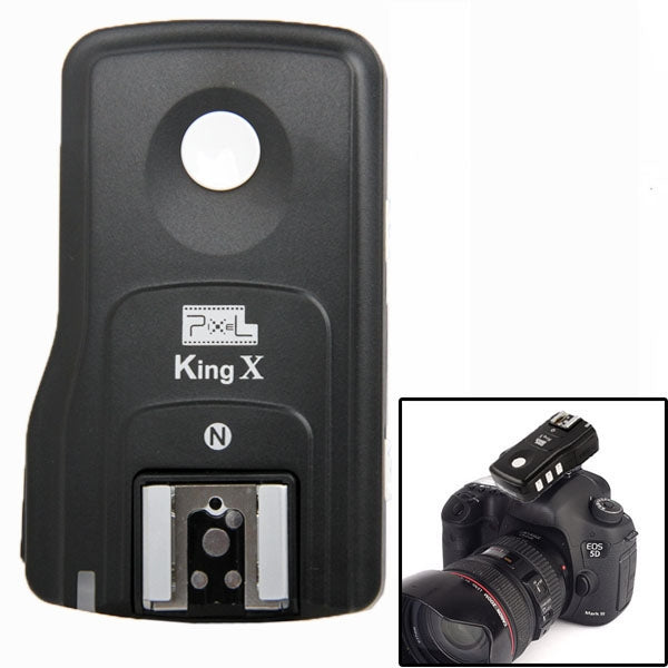 Pixel King X 2.4GHz Wireless I-TTL Flash Receiver for Nikon(Black)