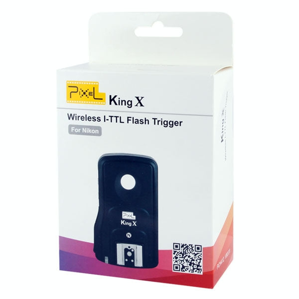 Pixel King X 2.4GHz Wireless I-TTL Flash Receiver for Nikon(Black)