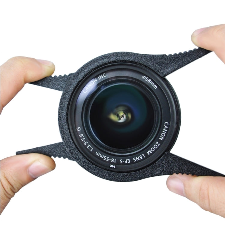 Camera Lens Filter Wrench Kit Set for 62mm / 67mm / 72mm / 77mm Filter Lens(Black)