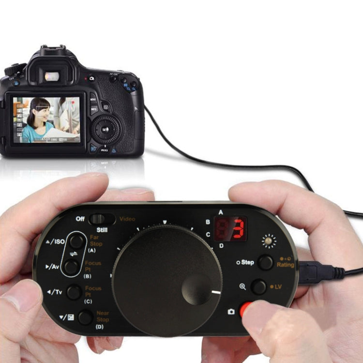 V-Control USB Focus Controller for Canon EOS 1D Mark IV / 5D Mark III / 5D Mark II / 7D / 60D / 600D / 550D / 500D / 1100D (UFC-1S)