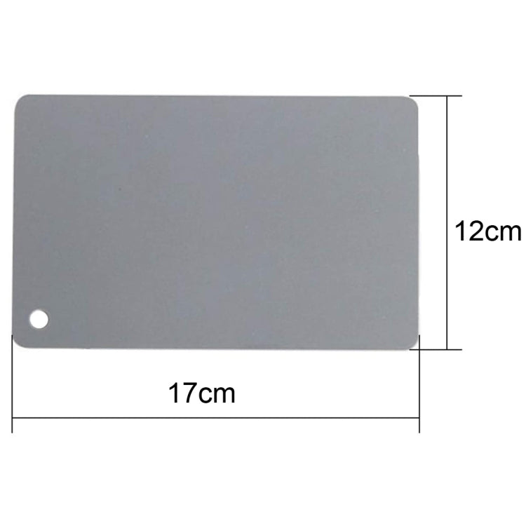 3 in 1 Black White Gray Balance Card / Digital Gray Card with Strap, Works with Any Digital Camera, File Form: RAW and JPEG, Size: 17.5cm x 12cm