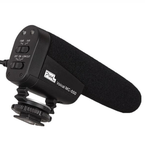 PIXEL Voical Microphone for DSLR Camera / Camcorder (MC-550)
