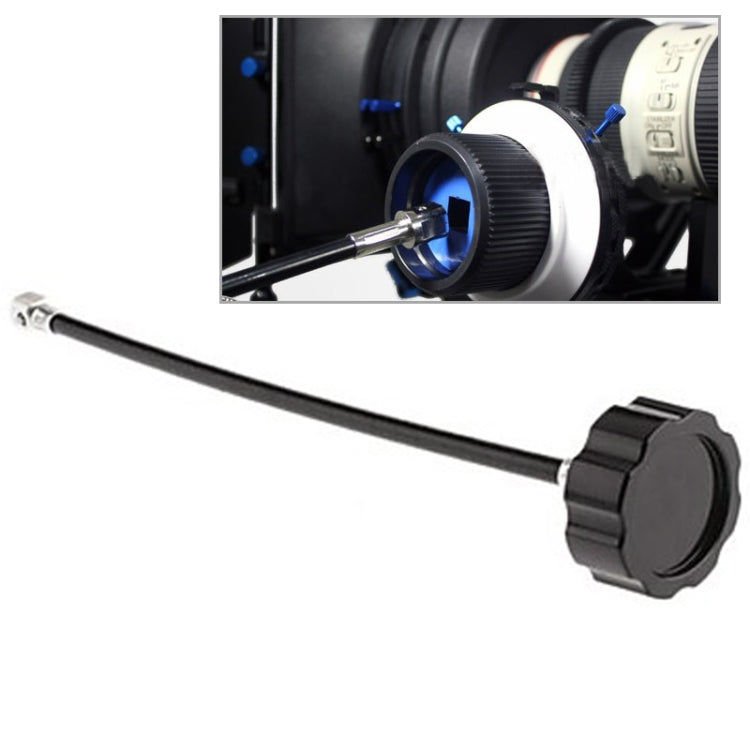 30cm Professional Follow Focus Assist Handle Whip for SLR Camera(Black)