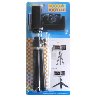 iPhone /Camera Tripod /Universal Mounting Metal Holder(Black)