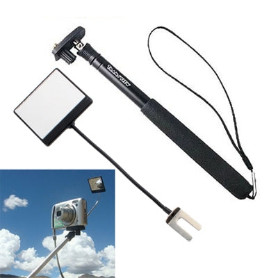 DC Camera Extendable Mini Handheld Monopod with Mirror