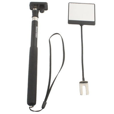 DC Camera Extendable Mini Handheld Monopod with Mirror