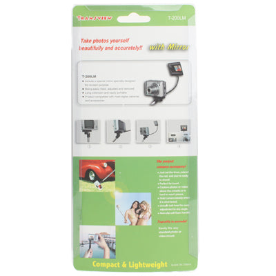 DC Camera Extendable Mini Handheld Monopod with Mirror