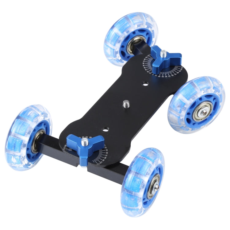 Floor Table Video Slider Track Dolly Car for DSLR Camera