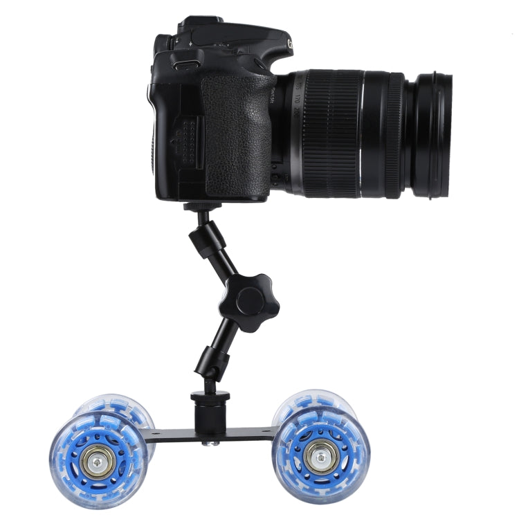 Floor Table Video Slider Track Dolly Car for DSLR Camera