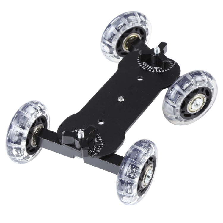 Floor Table Video Slider Track Dolly Car for DSLR Camera