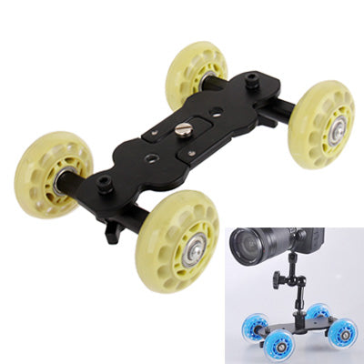 Floor Table Video Slider Track Dolly Car for DSLR Camera