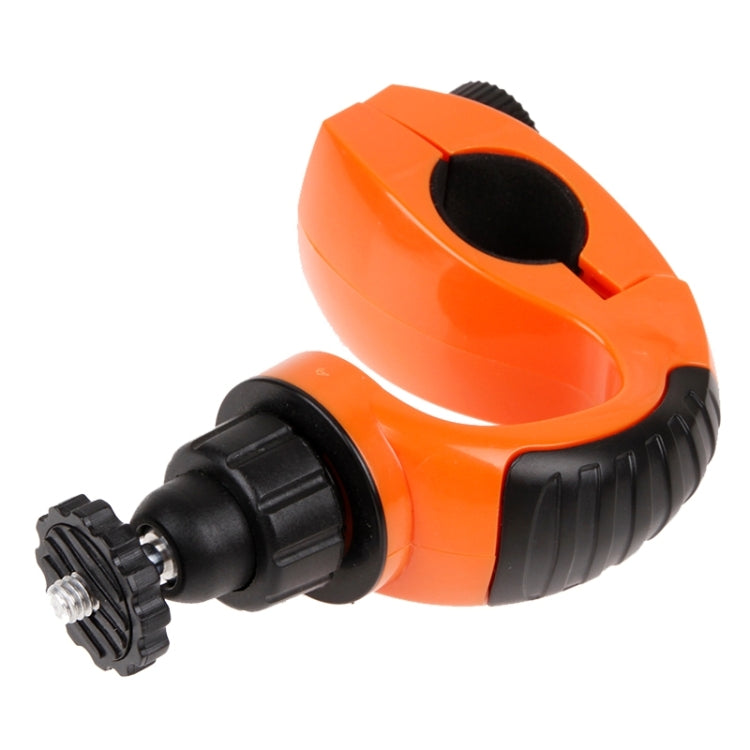 360 Degree Rotary Stand Sport Bicycle Handlebar Mount for GoPro HERO6 /5 Session /5 /4 Session /4 /3+ /3 /2 /1, Xiaoyi Sport Cameras(Orange)