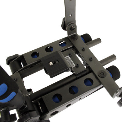 Foldable Rig Movie Kit Shoulder Mount Spider Steady Rig for Camera Shot(Black)