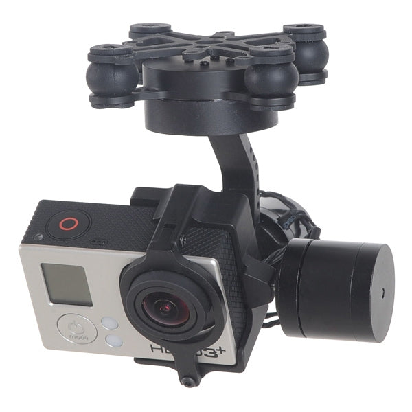 GL-3X 3 Axis CNC Brushless Gimbal with Micro Controller for Gopro 3 + / 3 FPV DJI Phantom 1/2(Black)