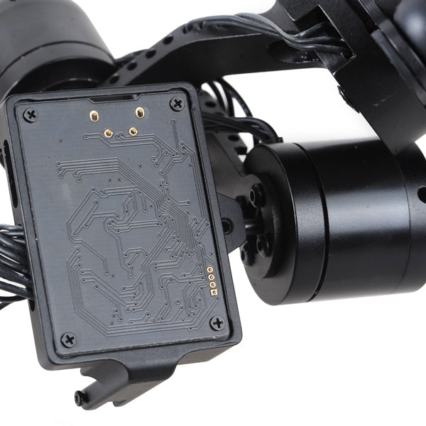 GL-3X 3 Axis CNC Brushless Gimbal with Micro Controller for Gopro 3 + / 3 FPV DJI Phantom 1/2(Black)