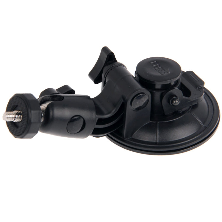 Universal 360 Degree Rotation Suction Cup Mount Holder for Camera(Black)