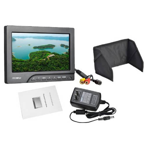 Feelworld FPV-769A, 7 inch Ground Station FPV Monitor(Black)