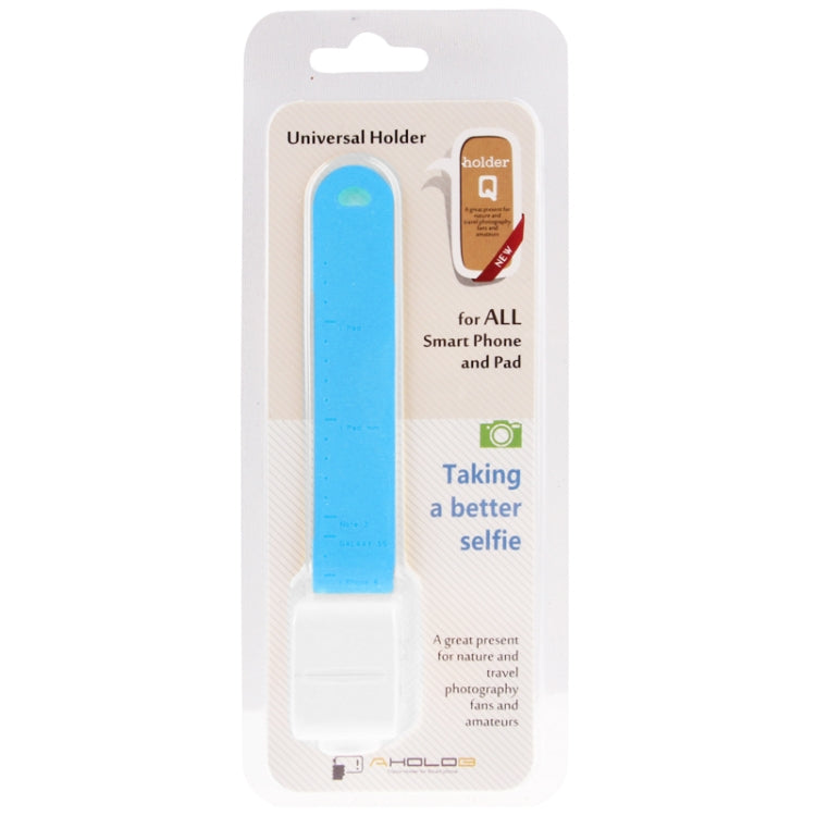 Q shape Universal Holder for Smart Phones and Pads(Blue)