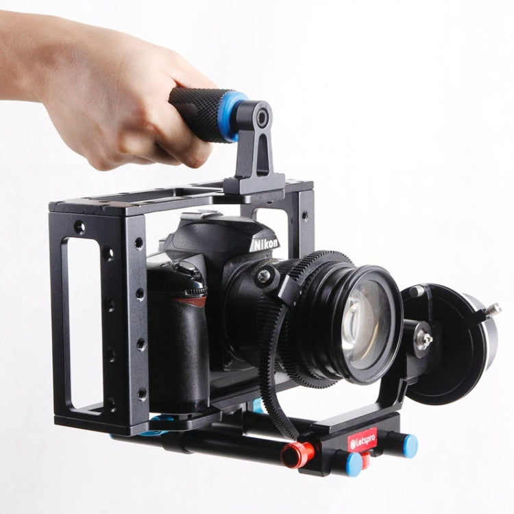 Letspro AB Limit Follow Focus for DSLR Camera / Video Camera(Black)