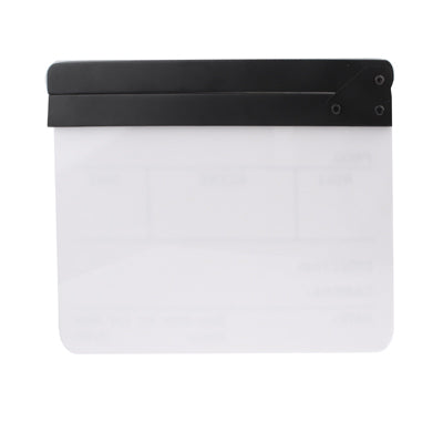 Clapperboard Clapper Board TV Film Movie Slate Colorful(White)