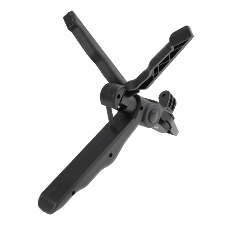 Portable Folding Desktop Stand Rotation Tripod for GoPro HERO11 Black/HERO9 Black /HERO8 Black /7 /6/ 5 /5 Session /4 /3+ /3 /2 /1, DJI Osmo Action,Xiaomi Xiaoyi, SJCAM Camera(Black)