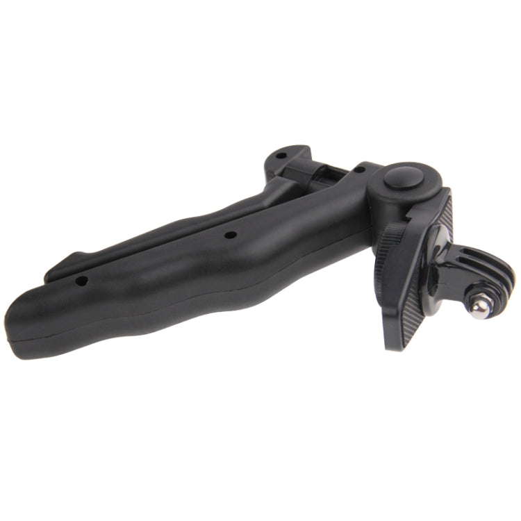 Portable Folding Desktop Stand Rotation Tripod for GoPro HERO11 Black/HERO9 Black /HERO8 Black /7 /6/ 5 /5 Session /4 /3+ /3 /2 /1, DJI Osmo Action,Xiaomi Xiaoyi, SJCAM Camera(Black)