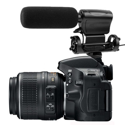 Mini Professional Stereo Microphone for DV Camcorder / Camera