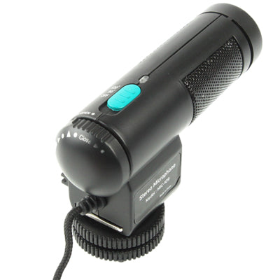 Mic-109 Directional Stereo Microphone with 90 / 120 Degrees Pickup Switching Mode for DSLR & DV Camcorder(Black)