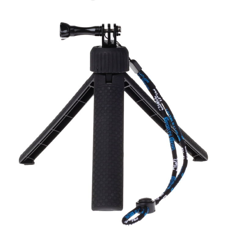 Portable Folding Tripod with Lanyard & Screw Rod for Xiaomi Yi Sport Camera(XM30)