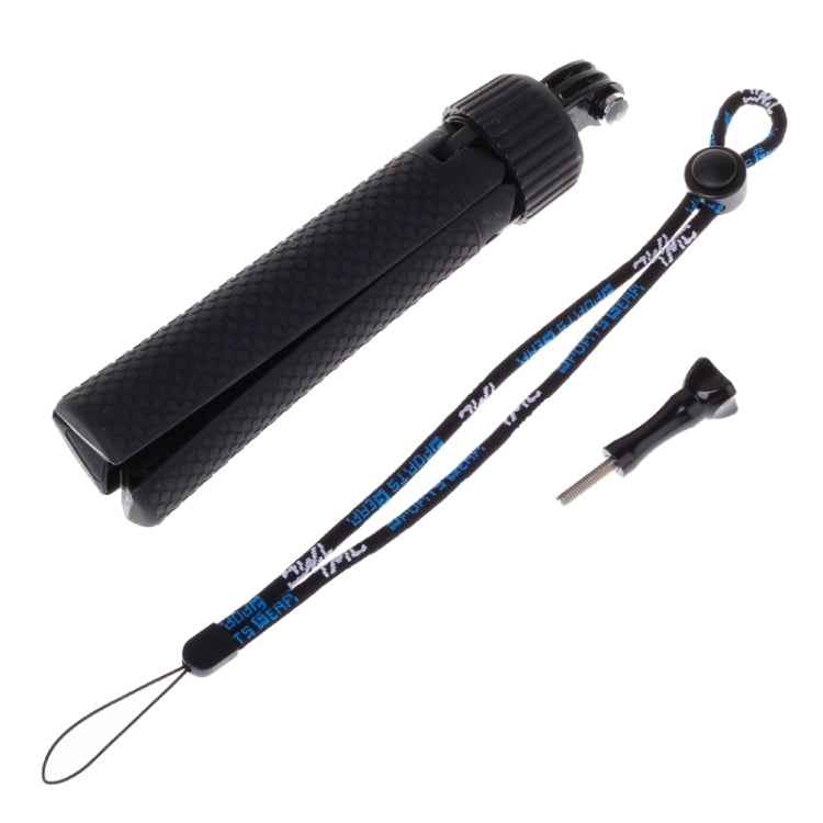 Portable Folding Tripod with Lanyard & Screw Rod for Xiaomi Yi Sport Camera(XM30)