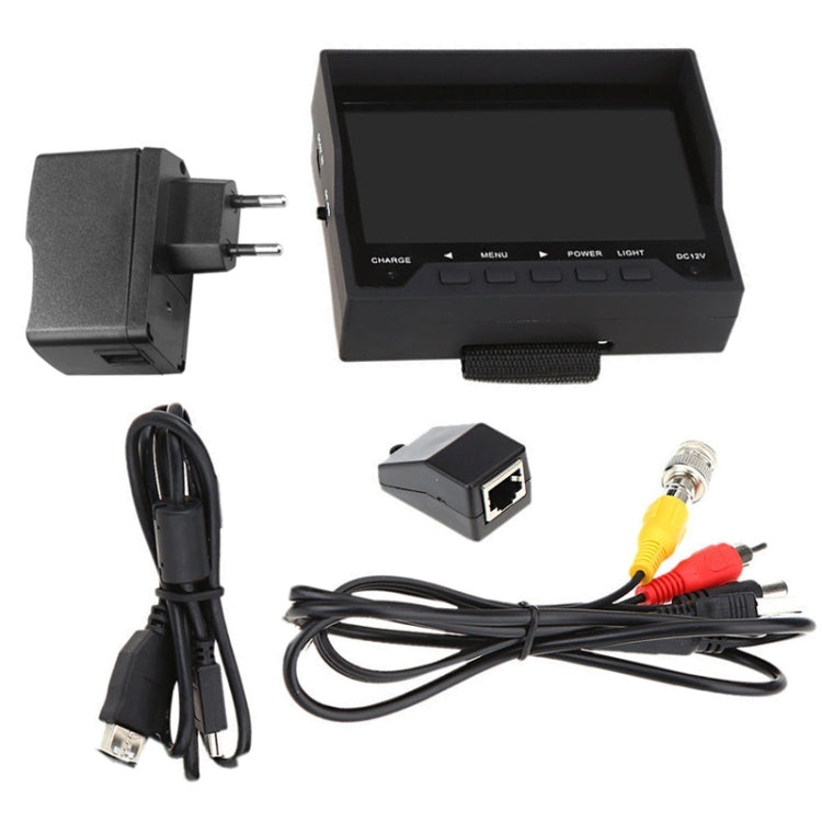 4.3 inch TFT LED LCD Monitor CCTV Security Surveillance Camera Video Tester Monitor, Does Not Support AHD