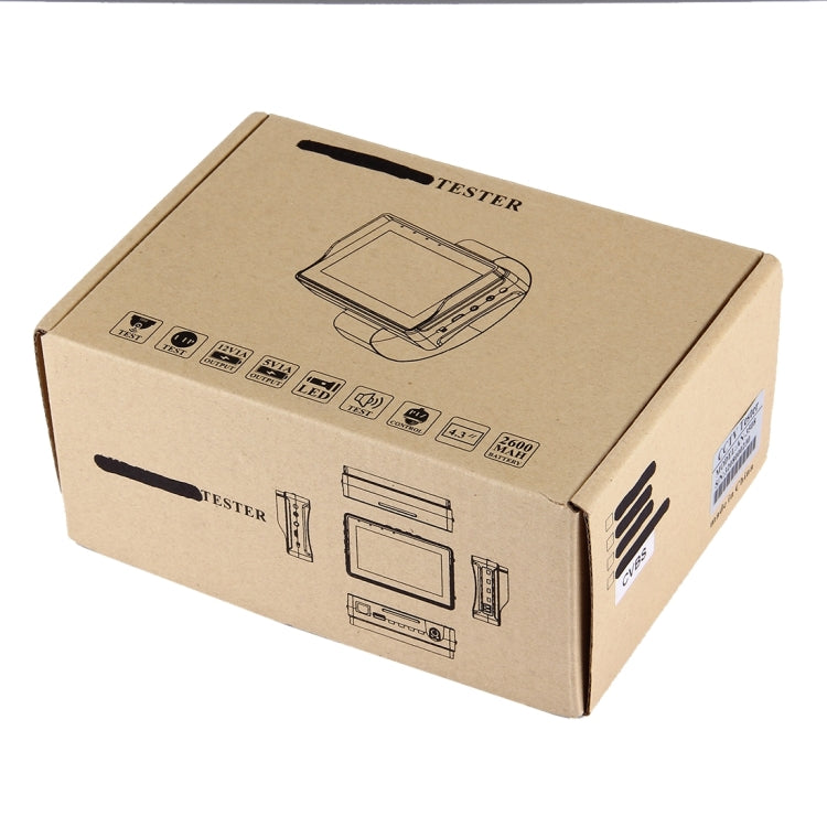 3.5 inch TFT LED Audio Video Security Tester CCTV Camera Test Monitor