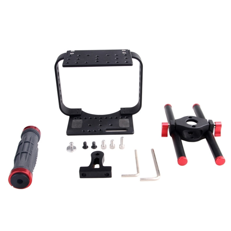 TZ-8 Universal Aluminum Protective DSLR Camera Cage Kit for All DSLR Cameras