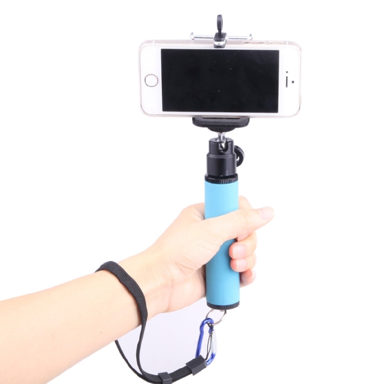 LED Flash Light Holder Sponge Steadicam Handheld Monopod with Gimbal for SLR Camera