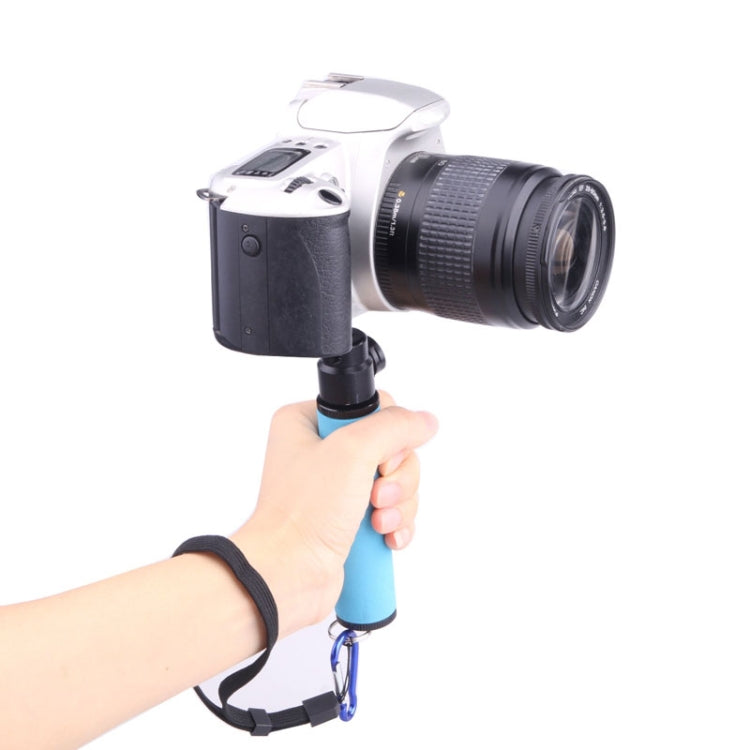 LED Flash Light Holder Sponge Steadicam Handheld Monopod with Gimbal for SLR Camera