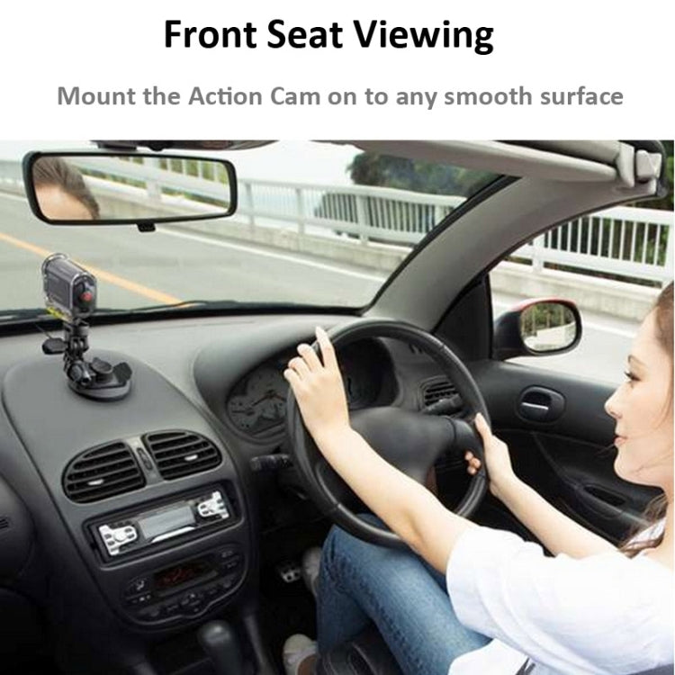 Dazzne DZ-SCM1 Suction Cup Mount for Sony Action Camera AS15/AS30