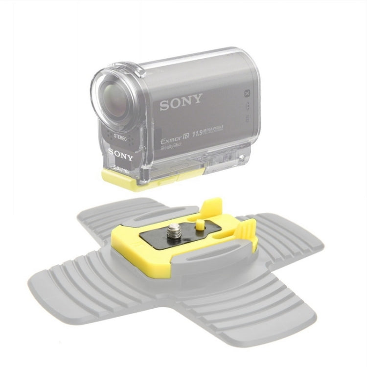 2 PCS Dazzne DZ-S1 Quick Release Buckle Connection Mount for Sony Action Camera HDR-AS10 / AS15 / AS100V / AS30V