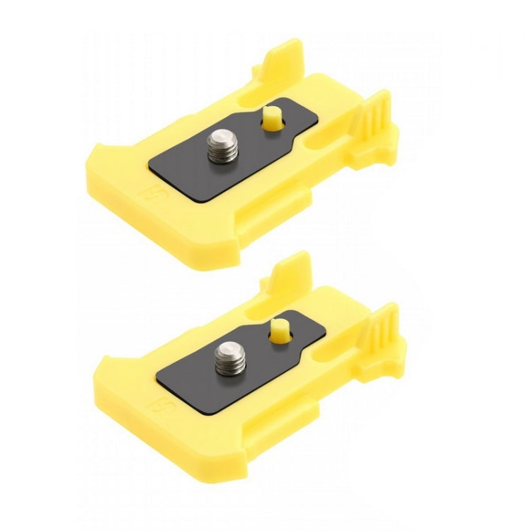 2 PCS Dazzne DZ-S1 Quick Release Buckle Connection Mount for Sony Action Camera HDR-AS10 / AS15 / AS100V / AS30V